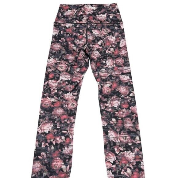 LULULEMON Wunder Under Hi Rise Tight Nulux Peony Multi Sz 4 - Picture 4 of 6
